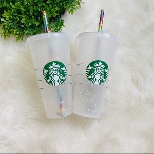 Starbucks confetti cups set of 2
